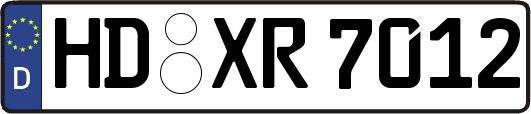 HD-XR7012