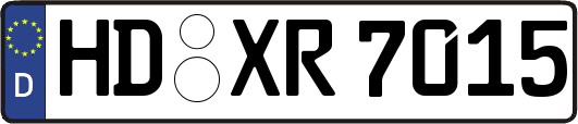 HD-XR7015