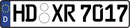 HD-XR7017