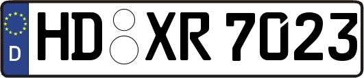 HD-XR7023