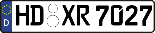 HD-XR7027