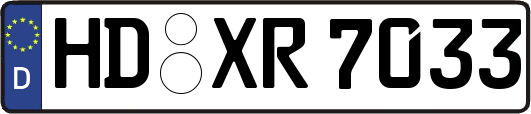 HD-XR7033