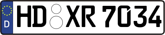 HD-XR7034