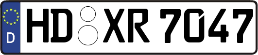 HD-XR7047