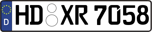 HD-XR7058