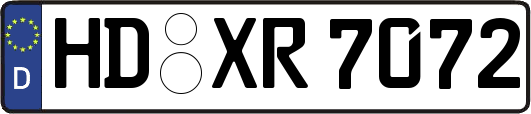 HD-XR7072