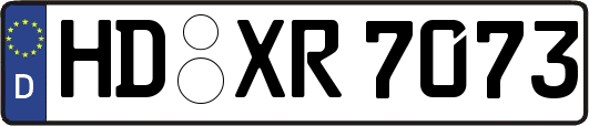 HD-XR7073