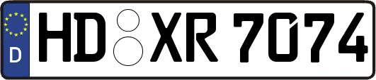 HD-XR7074