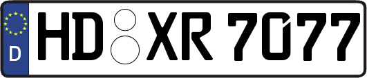 HD-XR7077