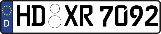 HD-XR7092