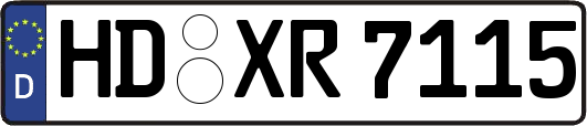 HD-XR7115