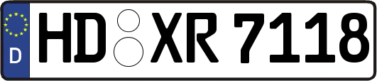 HD-XR7118