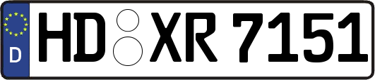 HD-XR7151