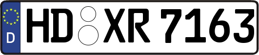 HD-XR7163
