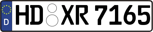 HD-XR7165