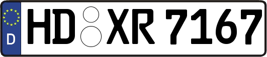 HD-XR7167