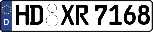 HD-XR7168