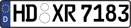 HD-XR7183