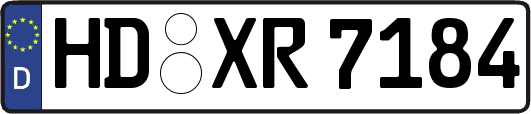 HD-XR7184
