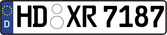 HD-XR7187