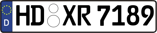 HD-XR7189
