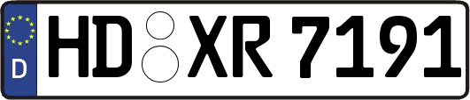 HD-XR7191