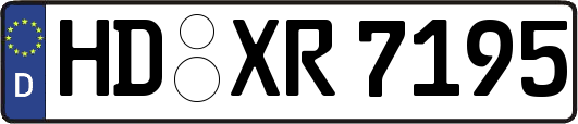 HD-XR7195