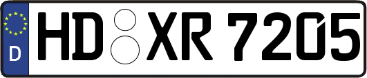 HD-XR7205