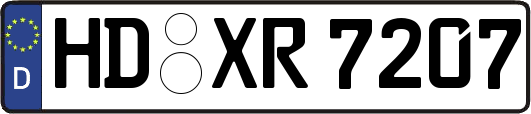 HD-XR7207