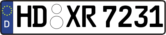 HD-XR7231