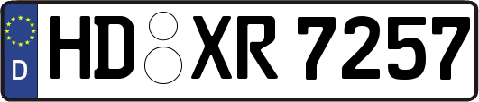 HD-XR7257