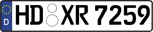 HD-XR7259