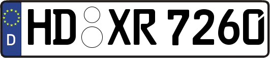 HD-XR7260