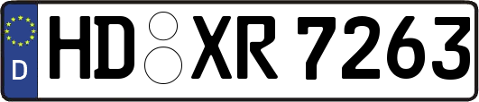 HD-XR7263
