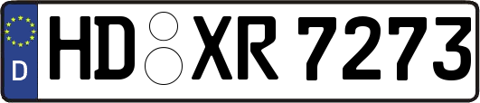 HD-XR7273