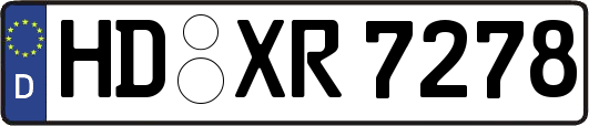 HD-XR7278