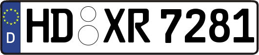 HD-XR7281