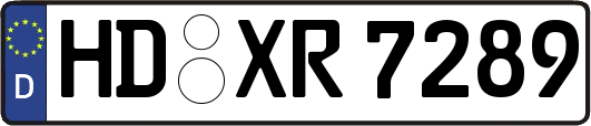 HD-XR7289