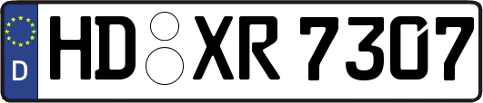 HD-XR7307