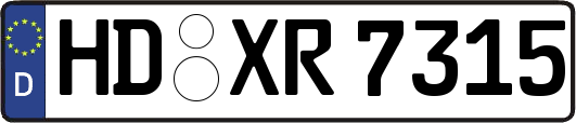 HD-XR7315
