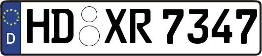 HD-XR7347