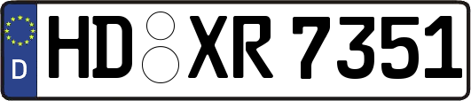 HD-XR7351