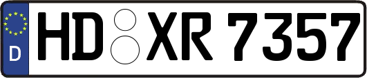 HD-XR7357
