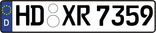 HD-XR7359