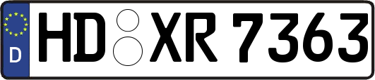 HD-XR7363