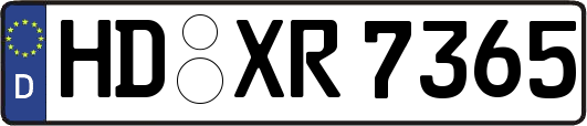 HD-XR7365