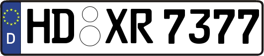HD-XR7377