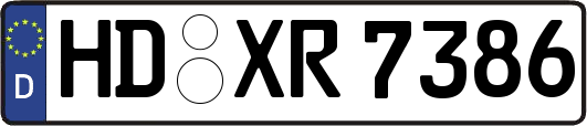 HD-XR7386
