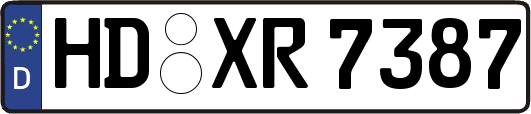 HD-XR7387