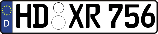 HD-XR756